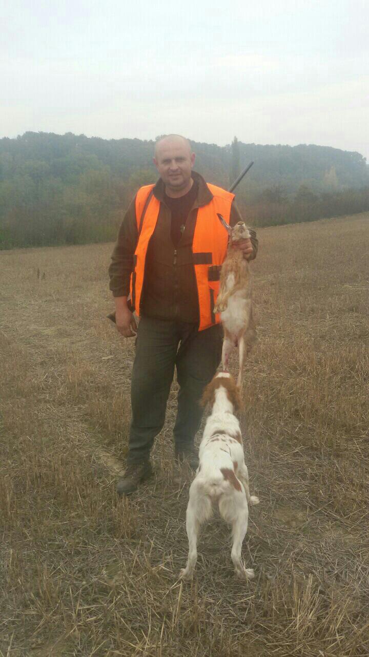 Lovac Saša sa svojim odstrelom