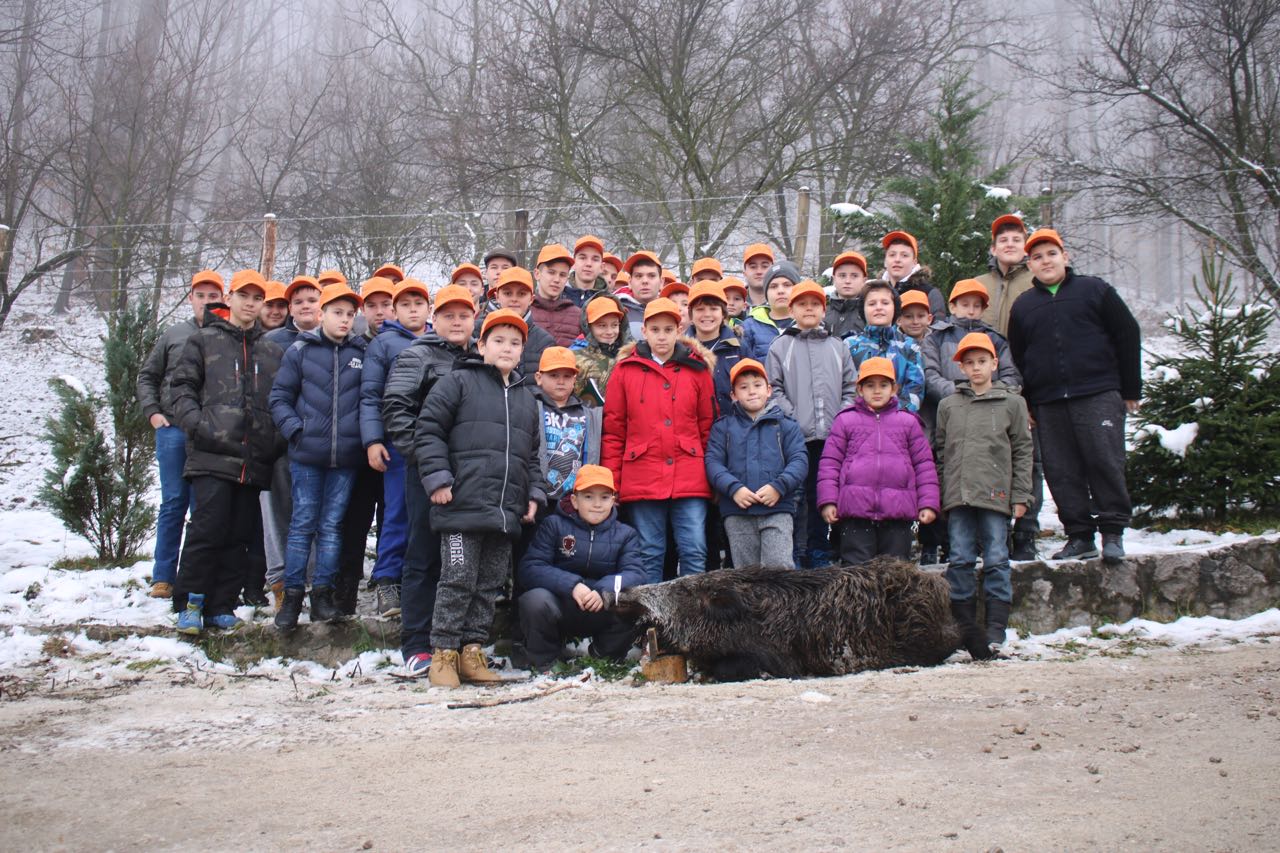 Podmladak na predavanju u "Etno Milenković" u Panjevcu, 23.12.2017. godine